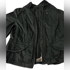 Armani Exchange Black Jacket-EUC